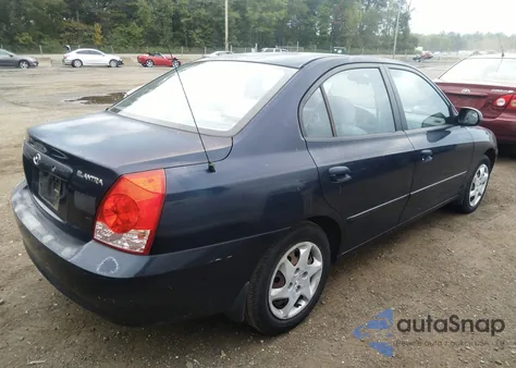 2005 Hyundai Elantra Gls/Gt из США, поврежденный, VIN KMHDN46D55U025959